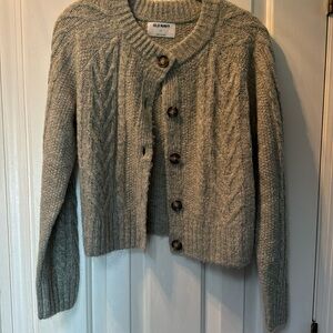 Old Navy Cardigan, light gray, size S